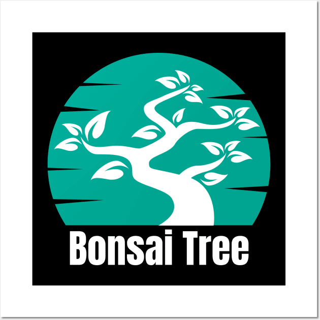 Bonsai Tree Lover Wall Art by HobbyAndArt